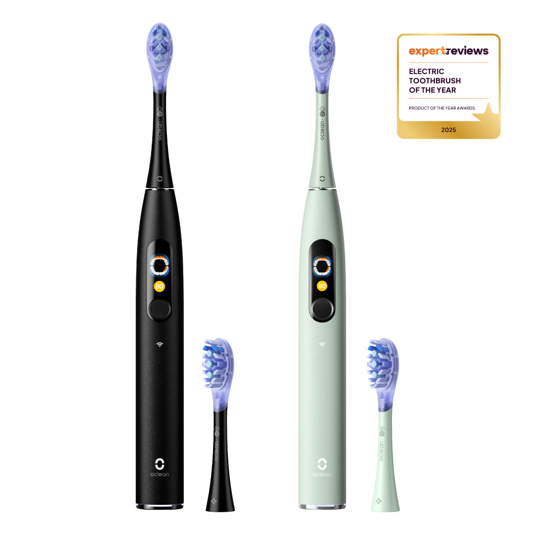Oclean x ultra 20 soninė elektriniai dantų šepetėliai