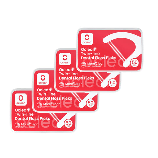 Oclean Twin-line dantų siūlo pasirinkimai – 4 vnt.