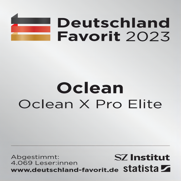 Oclean x pro elite pelno prestižinį „Deutschland Favorit 2023“ apdovanojimą