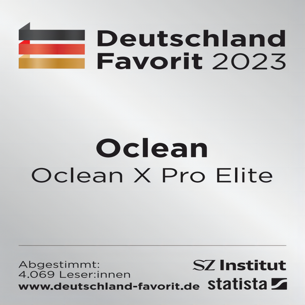 "Oclean X Pro Elite" gavo prestižinį "Deutschland Favorit 2023" apdovanojimą