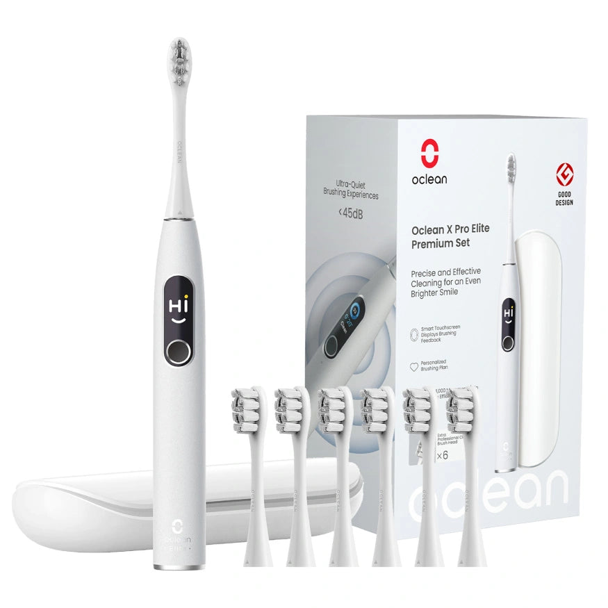 Oclean x pro elite soninė elektriniai dantų šepetėliai