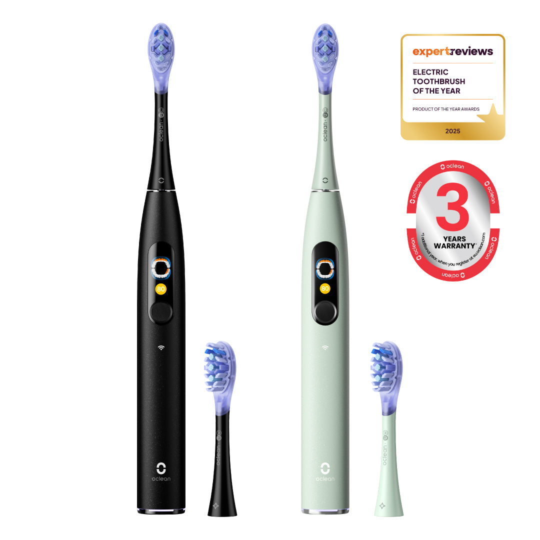 Oclean x ultra 20 soninė elektriniai dantų šepetėliai