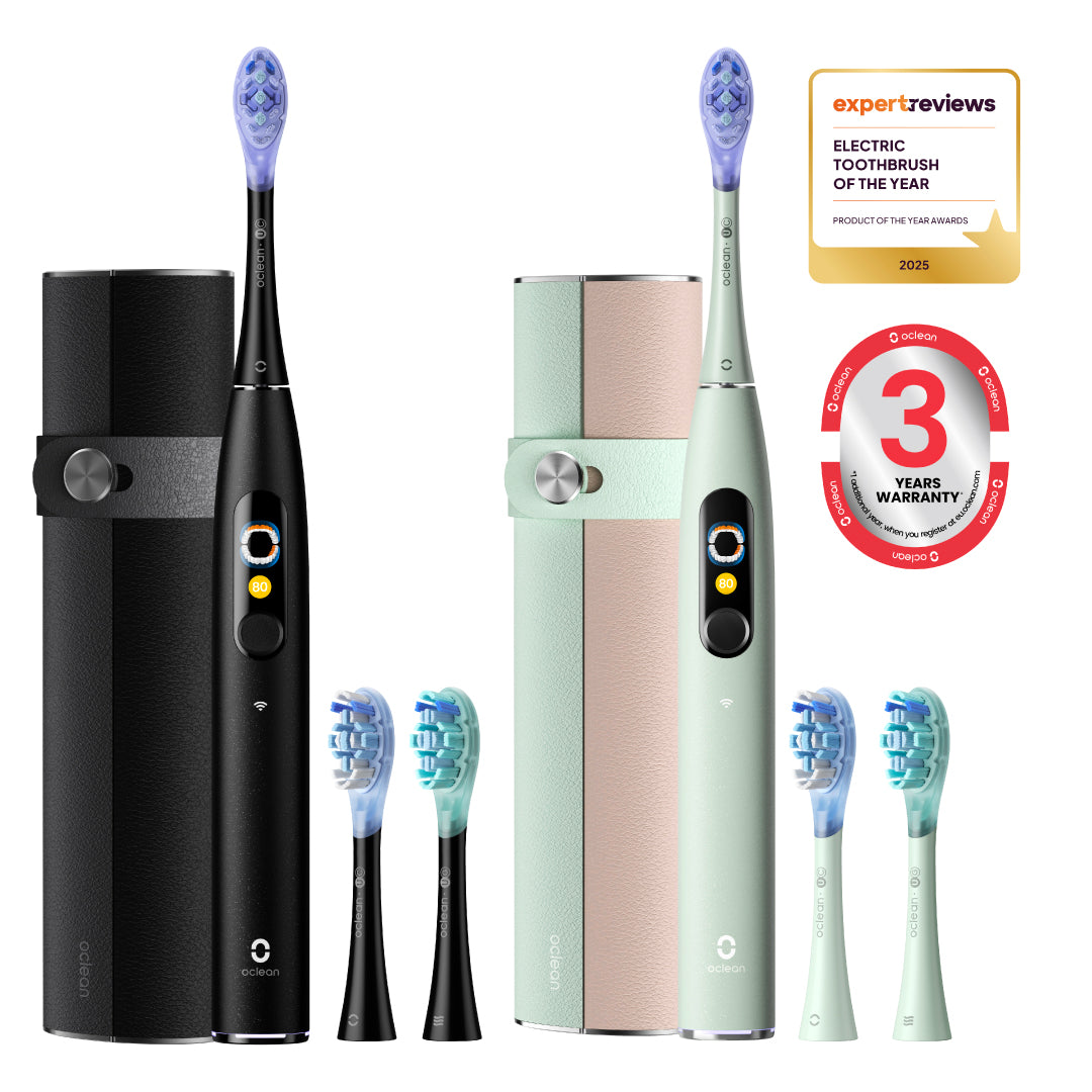 Oclean x ultra 20 soninė elektriniai dantų šepetėliai