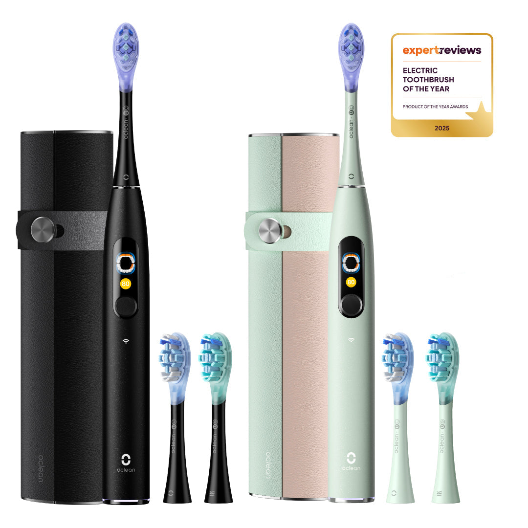 Oclean x ultra 20 soninė elektriniai dantų šepetėliai
